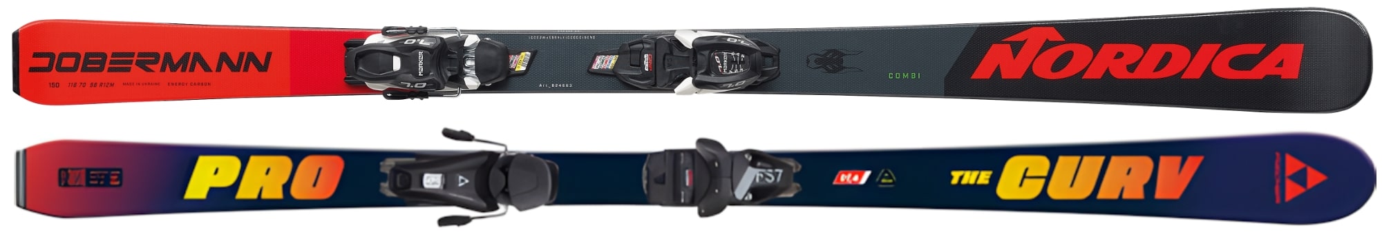 Sci Junior Racing - Nordica Dobermann Combi Pro S FDT, Fischer The Curv Pro Junior